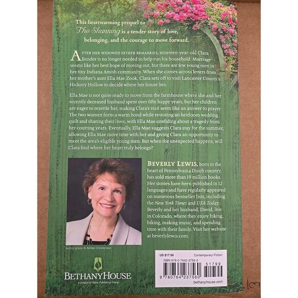 Heirloom by Beverly Lewis 2023 Paperback Amish Fiction Book, NY Times Bestseller - Picture 2 of 4